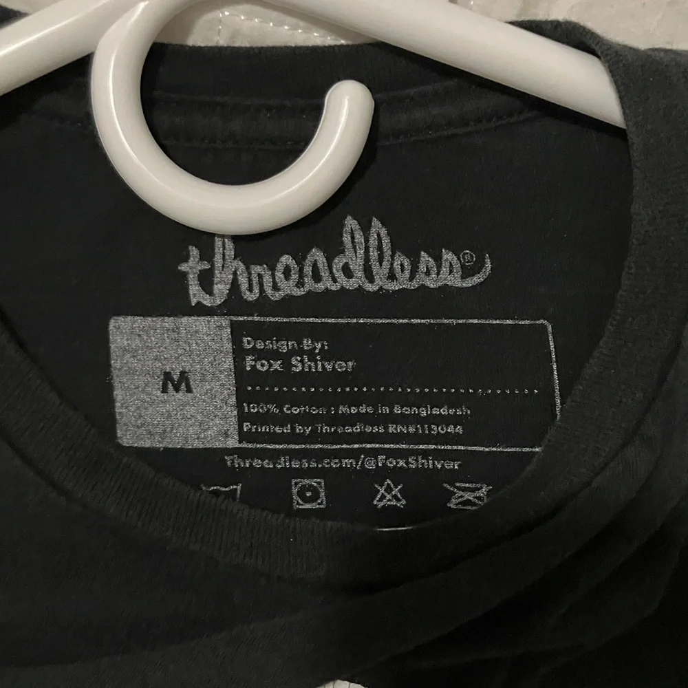 Threadless Black 'Not Today' Cat Tee